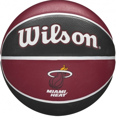 Мяч баскетбольный Wilson NBA Team Tribute Miami Heat АРТ.Wtb1300xbmia