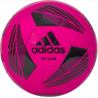 Мяч футбольный ADIDAS TIRO CLUB р.4 розовый